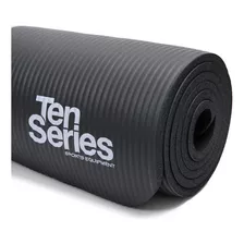 Mat De Yoga Y Entrenamiento Negro Ten Series