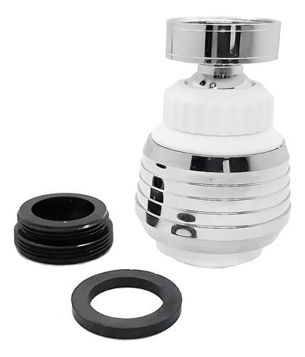 Aireador Para Monocomando Blanco Siroflex 2485/0s Aquaflex Color Plateado