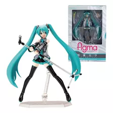 Boneco De Ação Hatsune Miku Figma 014, Presente De Cantora V