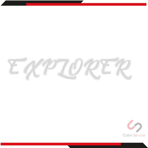 Calcas Sticker Ford Explorer Para Batea De Caja 2pz 90x15cm  Foto 5