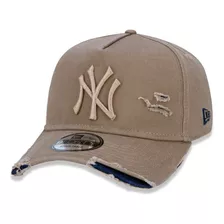 Boné New Era New York Yankees Ny Aba Curva/ Reta Rasgadinho