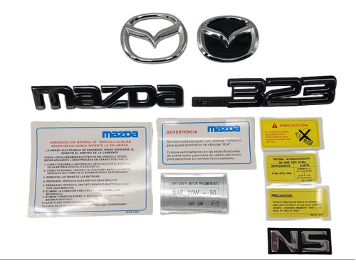 Foto de Mazda 323 Ns Emblemas Y Calcomanias 
