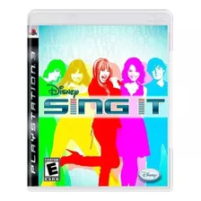 Jogo Sing It Ps3 Midia Fisica Playstation Musical Disney