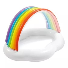 Piscina Inflable Para Bebés Rainbow Cloud Intex 57141np