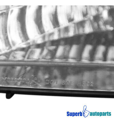 Fits 1992-1996 Ford F150 Bronco Headlights W/ Bumper Sig Zzj Foto 7