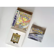 Pokemon Gold Nacional Gradiente Cib - Game Boy Color Gbc