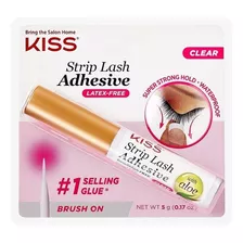 Kiss Tira De Adhesivo Para Pestañas Transparente Con Aloe