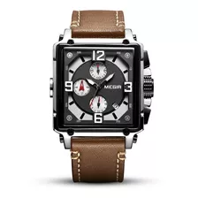 Reloj Hombre Megir 2061 Con Cronógrafo .