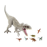 Figura De AcciÃ³n Jurassic World: Mundo JurÃ¡sico Indominus Rex Camp Cretaceous Gph95 De Mattel Super Colossal