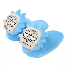 Rick Y Morty Zapatillas De Invierno De Peluche