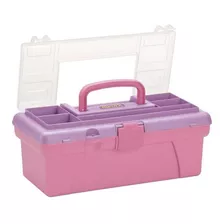 Caja Organizadora Rimax Vanity, Color Rosada Medida 30x16x12