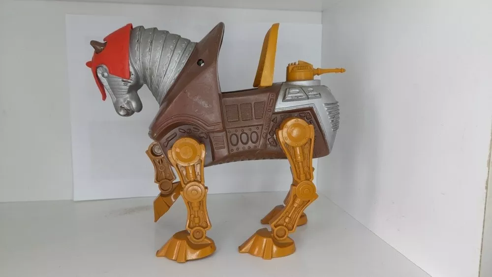 Boneco Cavalo Stridor Gladiador He-man Motu Anos 80 Estrela