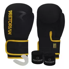 Kit Boxe Muay Thai Pretorian Luva 12 Ou 14 Oz Lançamento