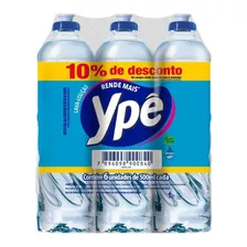 Pack Com 6 Detergente Líquido Ypê Clear 500ml