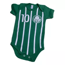 Roupa Body Bebê Mesversário Fantasia P Ao G Times Futebol