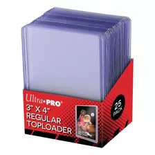 Cl27 25 Toploader Protectores Duros Ultra Pro Para Barajitas