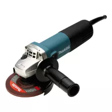 Miniesmeriladora Angular Makita 9557nbg Color Turquesa 840 W 120 V + Accesorio