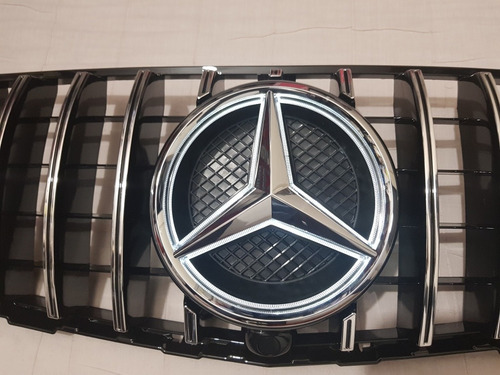 Emblema Led Iluminado Oem Premium Parrilla Mercedes Benz Foto 6