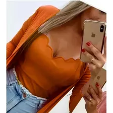 Blusinha Nuvem Crepe Feminina Com Boje Alça Fina Um Pequeno Decote Na Frente Linda Promoção 2019