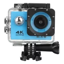 Câmera De Ação Sport 4k Wifi Hd Dv Prova D'água Filmadora