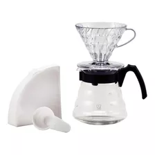 Kit Hario V60 Pour Over Café Especial Tamanho 02 Completo