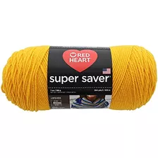 Red Heart E300b-0234 Super Saver Yarn, Saffron