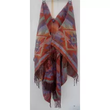 Ruana Poncho Pashmina Capa Abrigo Colores Oportunidad 