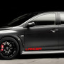 Para Mitsubishi Lancer 3d Evolution X Emblemas Insignia