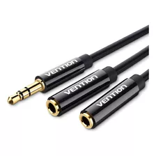 3.5 Mm Splitter, Audio A 2 Auriculares O Altavoces