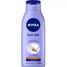 Nivea Soft Milk 400ml - Hidratação 24h Sem Oleosidade