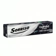 Gel Dental Anticárie Sorriso Carvão Ativado 60g