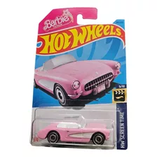 Hot Wheels 1956 Corvette Barbie Rosa 2023 Edicion Especial