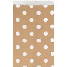 Creative Converting 20 Count Treat Bolsas De Papel Con Lunar