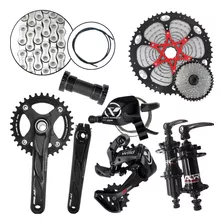 Kit Marcha Bike 12v Absolute Prime K7 52d Cubos Rolamentados