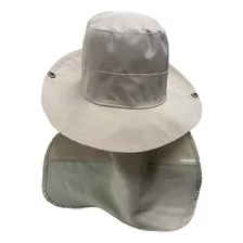 Sombrero Pescador, Cazador Con Capa Para Proteccion Solar.