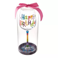 Burton And Burton 1728312 Birthday Glitz - Copa De Vino (1 U