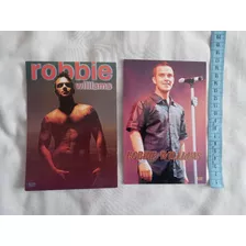 2 Foto Postal Robbie Williams 17cm Aprox