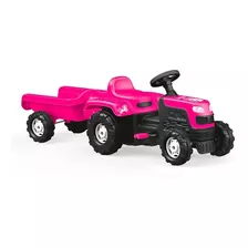 Tractor Rosa A Pedal; De Juguetería Que Regalo