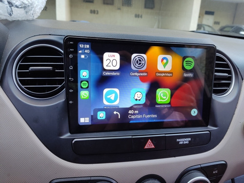 Radio Android/carplay Hyundai Grand I10 Apple Car +camara Foto 3
