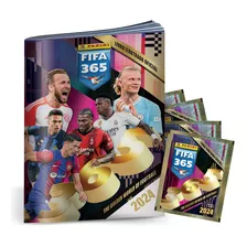 Fifa 365 2023/2024 | 1 Álbum + 10 Envelopes (50 Figurinhas)