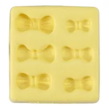 Molde De Silicone Para Biscuit - Laço I