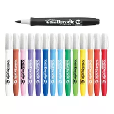 Marcadores Artline Decorite Brush Punta Pincel X 5 Unidades