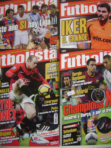 Revista Futbol Futbolista -  Mas 1 Futbol Life-$5000 C/u.