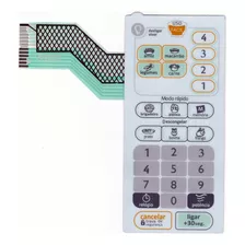 Membrana Teclado Microondas Consul Cmp25 