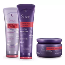  Kit Eudora Siàge Combate O Frizz (3 Itens)