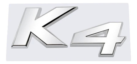 Para Kia K2 K3 K4 K5 Kx7 Metal Trunk Badge Sticker Foto 8