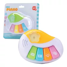 Mini Pianinho Musical Luzes E Sons Para Bebes 18 Meses+