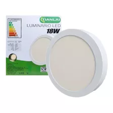 Plafon Led Luminario Spot Sobreponer 18w 1260lm Luz Calida