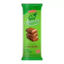 Chocolate Georgalos Con Leche Sin Azúcar 70gr - Cioccolato
