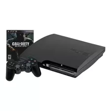 Sony Playstation 3 Slim 160gb Call Of Duty: Black Ops Cor Charcoal Black